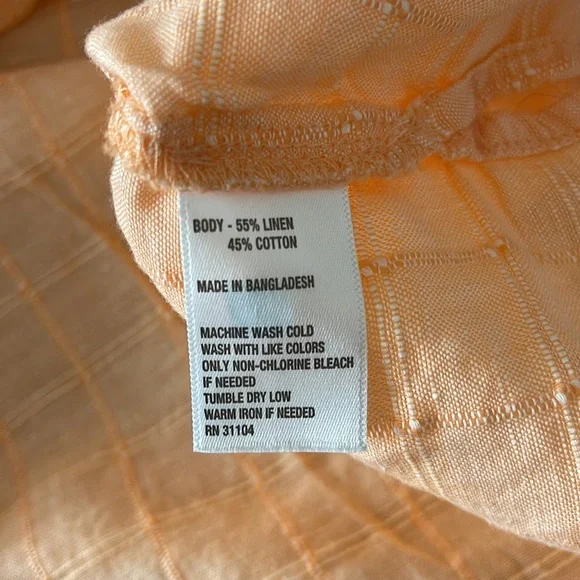 Kim Rogers Ladies Linen Shirt L - Picture 4 of 5